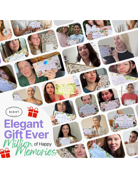 Bolsitas de Vapor de Ducha Aromaterapia BLRIET 8 Piezas