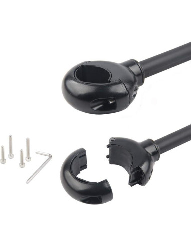 Espejo Retrovisor de Bicicleta DRCKHROS Ajustable 360 7.62 cm