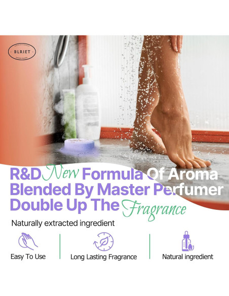 Bolsitas de Vapor de Ducha Aromaterapia BLRIET 8 Piezas