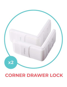 Bloqueos de Cajones de Esquina Toddleroo North States - 2 Piezas 2