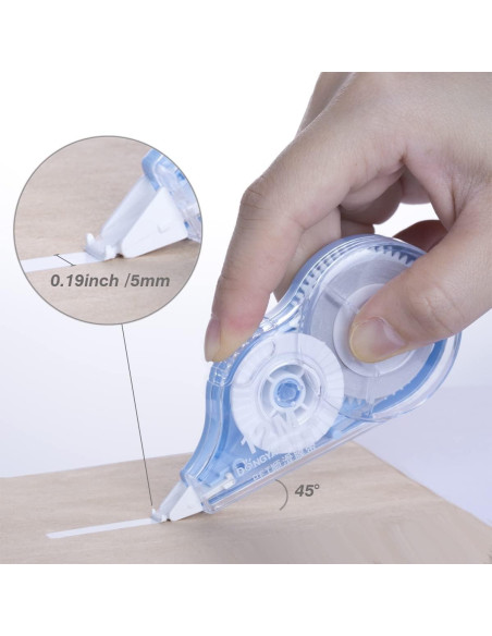 Cinta Correctora DOSEWART 12 Piezas 12mx5mm Colores Variados Cinta Correctora DOSEWART 12 Piezas 12mx5mm Colores Variados