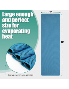 Toallas Enfriadoras Deportivas Haoteey 6 PCS 101.6x30.48 cm 2