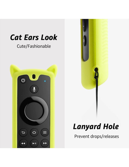 Funda de Control Remoto Wevove 2 Paquete Brilla en la Oscuridad Funda de Control Remoto Wevove 2 Paquete Brilla en la Oscuridad