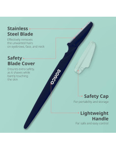 Afeitadora Dorco Line-Up para Hombres - Dermaplaning 1 Paquete 2