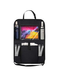 Organizador de Asiento Trasero de Coche SMILFUY con Soporte para Tableta