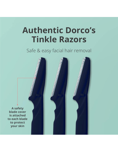 Afeitadora Dorco Line-Up para Hombres - Dermaplaning 1 Paquete