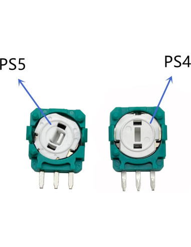15 Piezas Potenciómetro 2k3 Ohm Reemplazo Joystick PS5