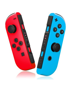 Controlador Inalámbrico Genérico para Switch y Lite - Rojo y Azul