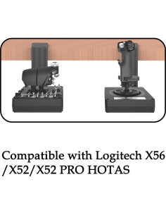 Soporte de Escritorio Universal Buj para Joysticks y HOTAS 2