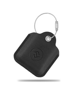 Funda de Cuero Genuino Fintie para Tile Mate y Pro, Negro