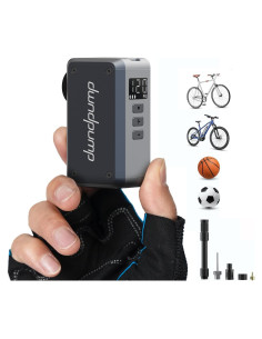 Mini bomba eléctrica de bicicleta dwndpump DP5 PRO 120 PSI
