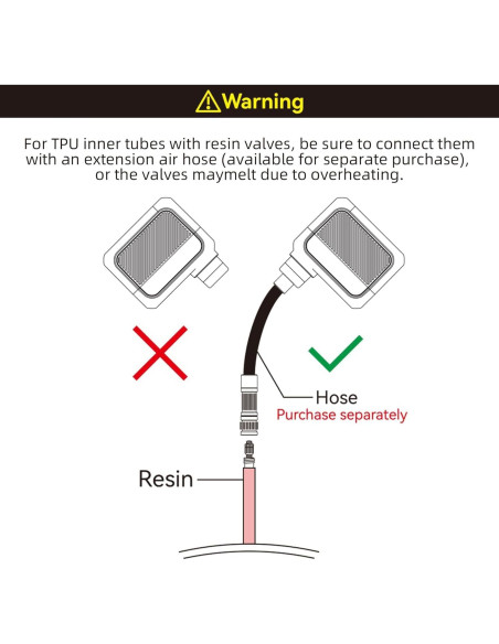 Bomba de Bicicleta Eléctrica ROCKBROS Mini 100PSI Portátil