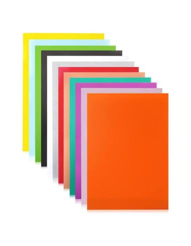 12 Hojas de Plástico Retráctil Yitexin 20x29cm Estilo A