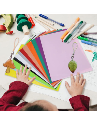 12 Hojas de Plástico Retráctil Yitexin 20x29cm Estilo A