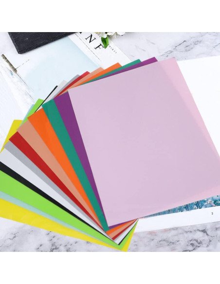 12 Hojas de Plástico Retráctil Yitexin 20x29cm Estilo A