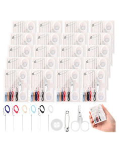 Kit de Costura de Viaje Knitgrip - 48 Cajas Portátiles