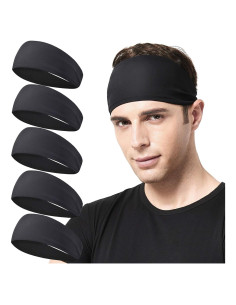 Cinta de Sudor Acozycoo para Hombres - Paquete de 5 Unidades