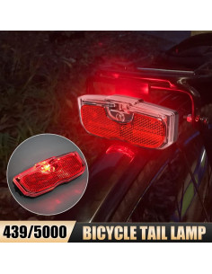 Luz Trasera Reflectante para Bicicleta GreceYou 80mm 2