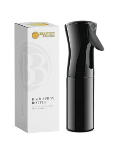 Botella Spray Continua BeautifyBeauties 192ml Negro