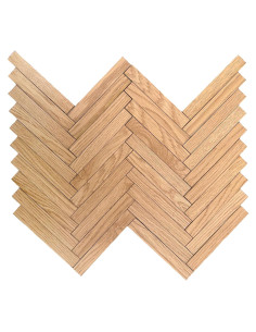 40 Baldosas de Suelo de Madera para Casa de Muñecas Camelily