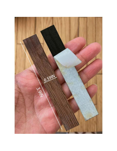 40 Baldosas de Suelo de Madera para Casa de Muñecas Camelily