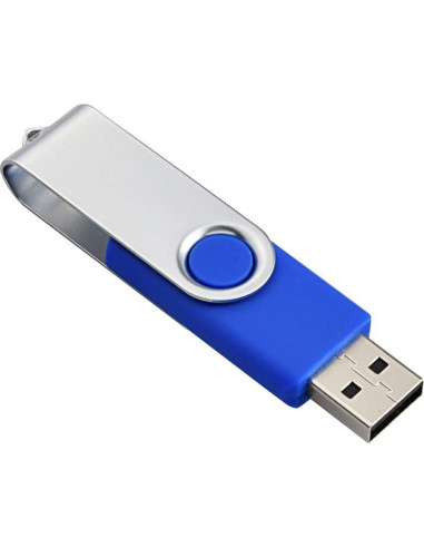 Aiibe 10 Unidades Flash USB 2GB Azul Pendrive USB 2.0