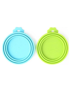 Cubierta de Lata de Comida para Mascotas Comtim Silicona Universal