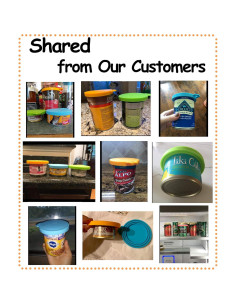 Cubierta de Lata de Comida para Mascotas Comtim Silicona Universal 2