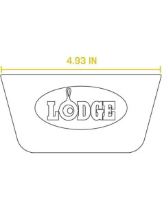 Soporte de Mango de Silicona Lodge BOLD Gris 12.7x6.03 cm 2