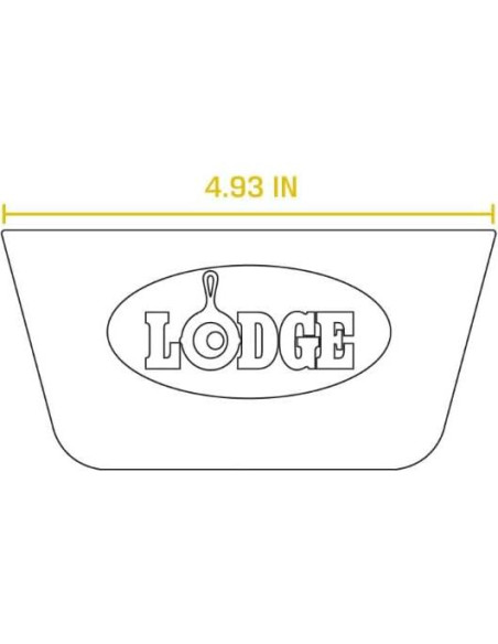 Soporte de Mango de Silicona Lodge BOLD Gris 12.7x6.03 cm Soporte de Mango de Silicona Lodge BOLD Gris 12.7x6.03 cm