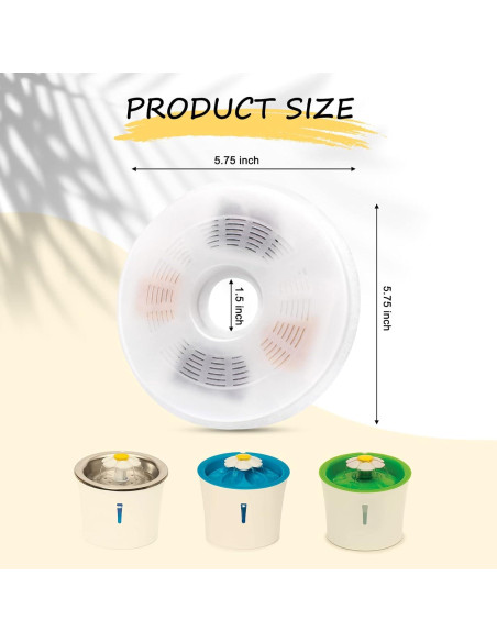 Filtros de Agua para Gatos Petilog - Paquete de 3 Unidades