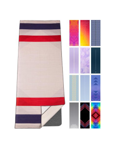 Toalla de Yoga Antideslizante Body By Yoga 182.88x63.5cm