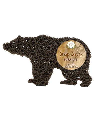 Aira Soap Saver - Soporte para Jabón Bioplástico - Oso
