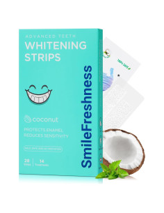 Tiras Blanqueadoras de Dientes SmileFreshness 14 Días Efectivas