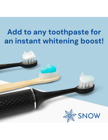 Gel Blanqueador de Dientes Snow - 18g - Vegano y Sin Sensibilidad