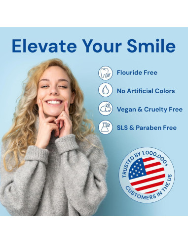 Gel Blanqueador de Dientes Snow - 18g - Vegano y Sin Sensibilidad