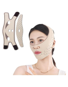 Cinturón Reutilizable Elevador Facial V-Line DLSZKJ 23-27 cm