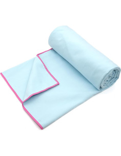 Toalla de Yoga Antideslizante Eunzel Microfibra 185x67cm 2 Piezas 2