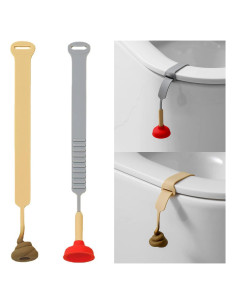 Elevador de Asiento de Inodoro VEINTI+1 con Desatascador