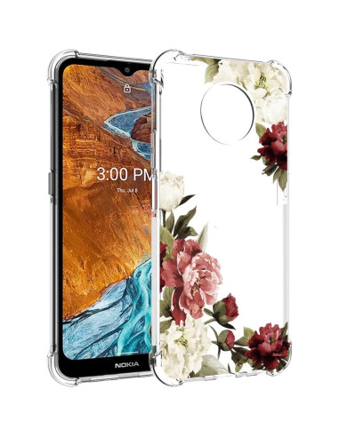 Funda protectora TPU para Nokia G300 - Floral - Ueokeird