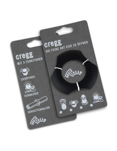 Cortador de Huevos 3 en 1 Brainstream Cregg Negro