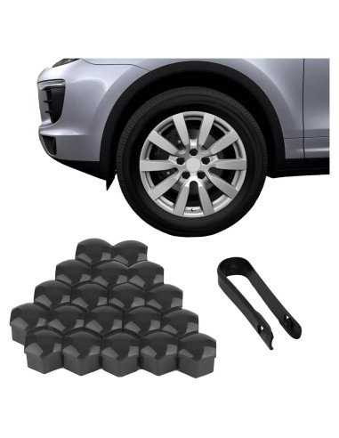 Cubiertas de Tuercas de Llantas ASUBHA 17mm - 20 Piezas