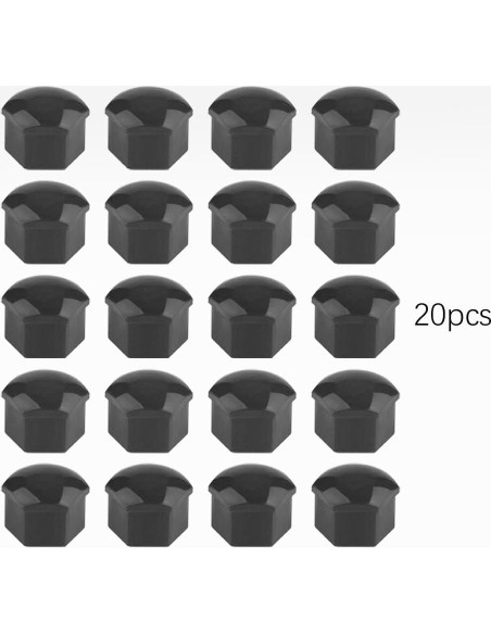 Cubiertas de Tuercas de Llantas ASUBHA 17mm - 20 Piezas