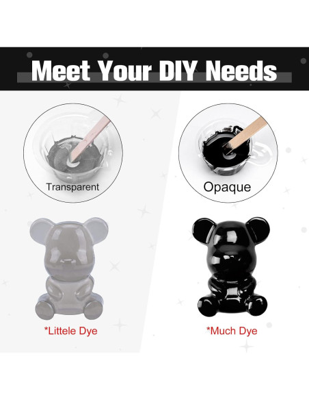 Pasta de Pigmento Epóxico Teexpert 100ml Negro y Blanco