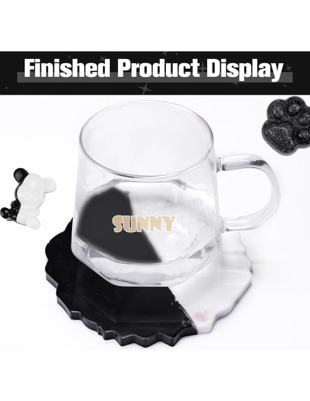 Pasta de Pigmento Epóxico Teexpert 100ml Negro y Blanco