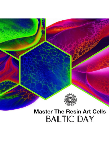 Pasta de Pigmento Neón para Resina Epóxica Baltic Day - 12 Colores 15g