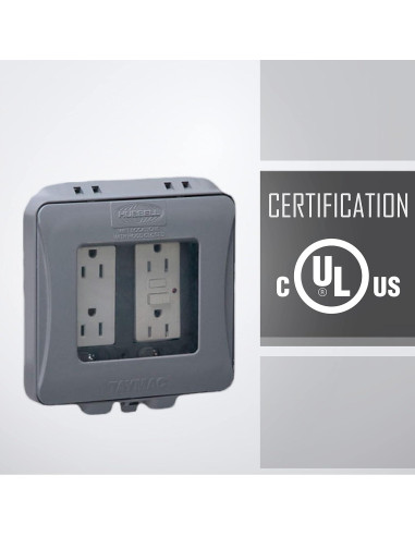 Cubierta Expandible TayMac ML2500G a Prueba de Clima 2 Ganglios