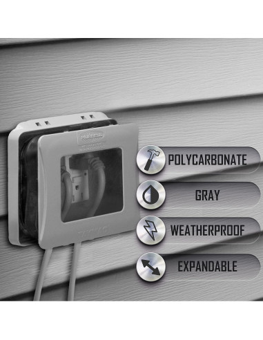 Cubierta Expandible TayMac ML2500G a Prueba de Clima 2 Ganglios