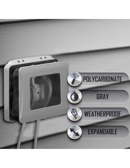 Cubierta Expandible TayMac ML2500G a Prueba de Clima 2 Ganglios