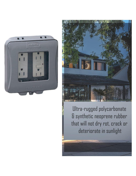 Cubierta Expandible TayMac ML2500G a Prueba de Clima 2 Ganglios